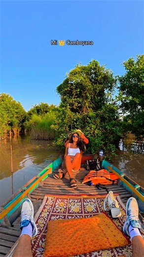 Visita de Manglares en el río Tolén Sap en Siemp Reap 🇰🇭 #travel #asia #travesia