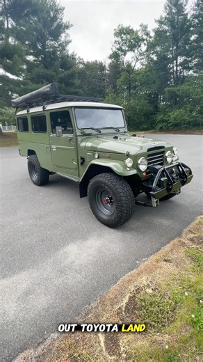 One of the Coolest Land Cruisers I’ve Seen 🚙 #toyota #landcruiser #offroadvehicles