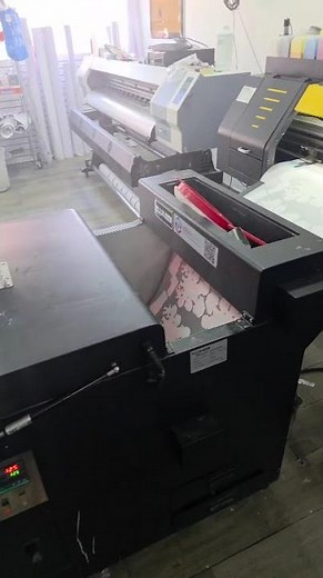 DTF Plotter repair with double XP600 printhead #tintec #graphicarts #dtf #plotter #sublimation