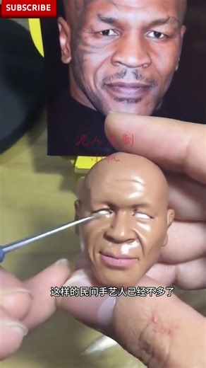 He’s Back! 🥊 I Sculpted the Boxing Legend from Clay 😱 #clayart #diy#boxer #polymerclay #handmadeart