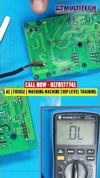AC Fridge Washing Machine PCB Course Delhi | Fridge PCB me IPM Kaise Replace Kare?