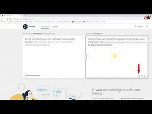 Vertalen met DeepL