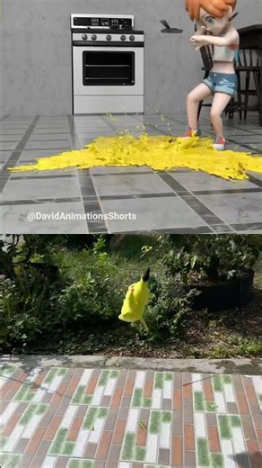 Pikachu cute little 😂🎉