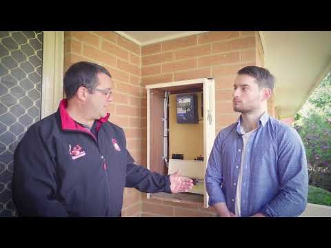 How to connect a backup generator to a house