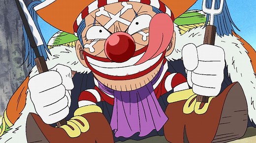 One Piece : Saga 01 - East Blue - 1 Épisode 46 : À la poursuite de Luffy ! Les aventures de Baggy rétréci ! - streaming - VF, VOSTFR, vde et vostde - ADN