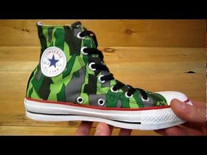 Gorillaz Converse Camo