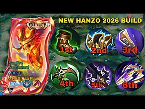 FINALLY!!🎉 NEW HANZO NEW BEST BUILD FOR 2026!!(Must try this new hanzo tricks)