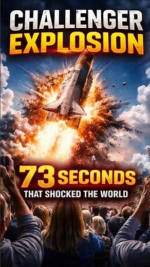 73 Seconds… Then Everything Exploded 😳#Challenger #NASA #Space #History #TrueStory #Shorts #YTShorts
