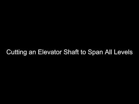 Revit Architecture - Creating an Elevator