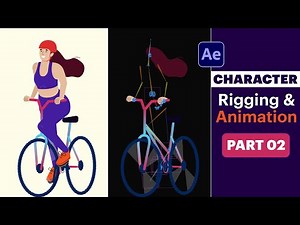 Character Bicycle Animation in After Effects – Part 02 (Beginner to Pro)