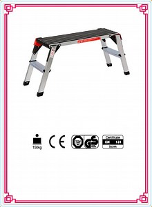 [Hot Item] Aluminium Working Platform Step Ladder with En131 Certificate