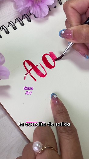 Tutorial de Lettering con Pincel y Acuarelas