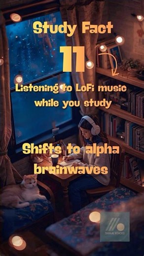 LoFi Reduces Stress While Studying? 😌 #LoFiStudy #LoFiHipHop #Productivity #StudyMotivation #lofi
