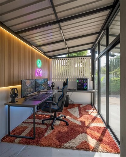 Gaming Escape Room... . . . . . . #GamingRoom #GamingSetup #EscapeRoom #GamerLife #RoomMakeover #BeforeAndAfter #SetupGoals #PCGaming #GameRoom #RoomTransformation | Banana Ache Películas