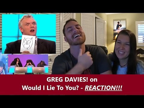 Americans React | GREG DAVIES | Would I Lie To You? | WILTY | REACTION