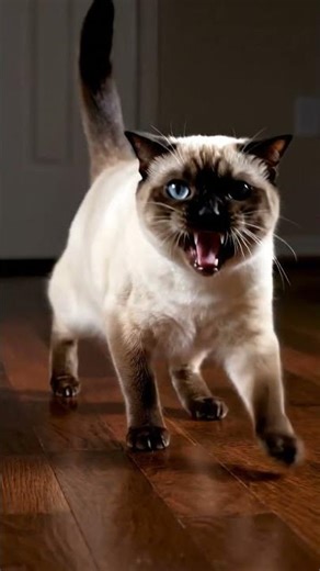 Angry Siamese Cat Meowing Nonstop!" #AngryCat #SiameseCat #MeowMeow #CatInMood #CatSounds