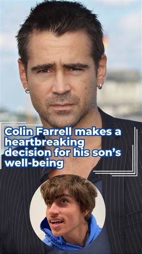 21K views · 215 reactions | Moved by his son’s health condition, Colin Farrell made a choice that shows the depth of a father’s love and devotion. ️ Beyond fame, the actor proves that his most important role will always be being a dad. ❤️ #ColinFarrell #Family #Celebrities #InspiringStories #Entertainment #News | Icons | Facebook