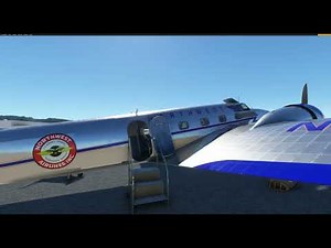 Exterior & Interior, Of A Fully Restored Boeing 247.