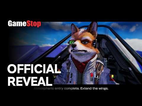 gamestop star fox gameplay reveal trailer (2026) fox mccloud returns lylat system
