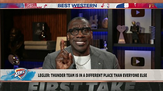 "OKC, KFC, UFC, Lakers in five." —Shannon Sharpe on the Oklahoma City Thunder 😭 NBA | Los Angeles Lakers | ESPN First Take