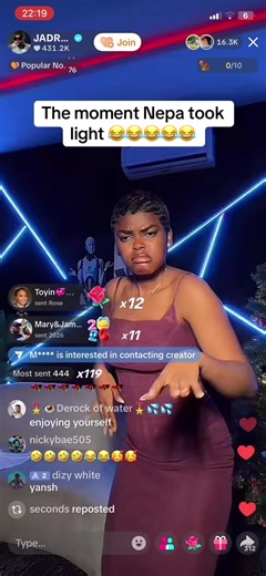 Facing Power Outages: A Humorous Encounter