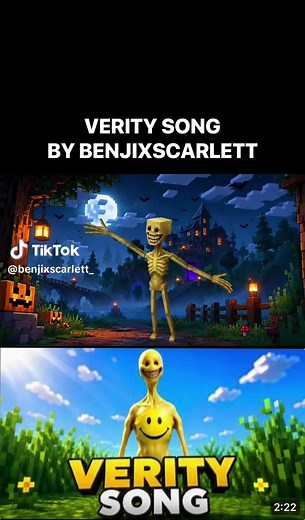 Verity Song OUT NOW #VERITY #MINECRAFT