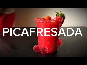 PICAFRESADA😱|Frappe de Pica fresa receta fáclil|Bebida pica fresa|Bebida para negocio o fiesta