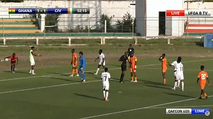 7.4K views · 511 reactions | Ghana U20 Lead After Netting The Penalty early in the second half. Afriyie puts Ghana On Course To Qualify for the AFCON U20 #ghana #blacksatellites #ivorycoast | Sahara Football | Facebook