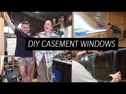 DIY CASEMENT WINDOWS (build and installation) | The Eberharts