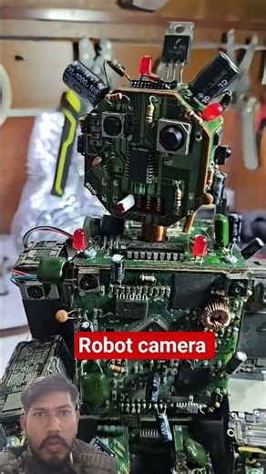 Robotic camera project new project experiment 🧪 #electronic #electrical #experiment #camerarobot