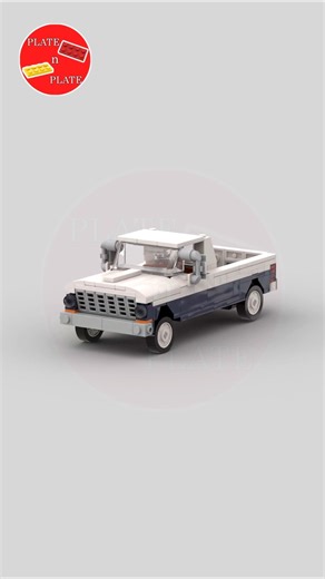 Ford F-250 Lego Speed Champions MOC by Goldblast