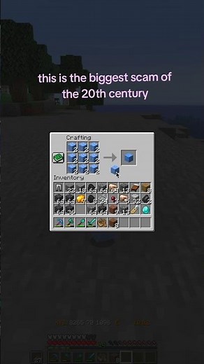 what is blue ice even good for?¿ #minecraft #minecraftgirl