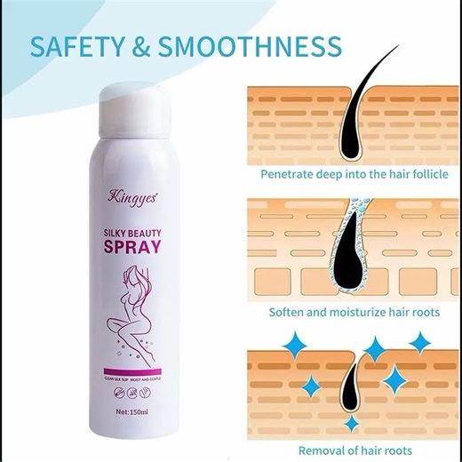 Kings Spray-Say goodbye to unwanted hair and hello to smooth, silky skin!