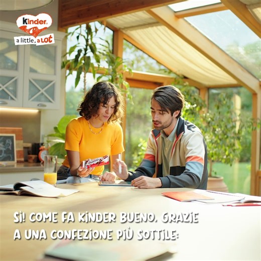 66 reactions · 6 comments | Grazie alla confezione più sottile di Kinder Bueno, abbiamo risparmiato 448 tonnellate di plastica, con il cucchiaino di carta di Kinder Joy 1800 e con l'involucro di carta di Kinder Delice 103. ​Scopri di più sul nostro impegno su kinder.it | Kinder | Facebook