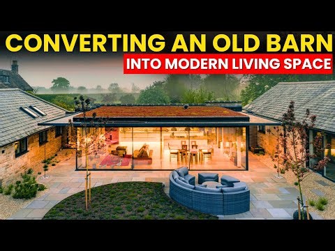 Converting an Old Barn into a Modern Living Space || Full DIY Restoration & Design