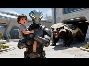 “An Alien Scout Grabbed the Child — The Honey Badger Appeared Behind Him and Said: ‘Wrong Target.’”