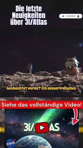 Unglaubliche Fakten über 3I/ATLAS Teil 1 #nasa #universum #komet #raumschiff #alien #spacex