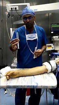 Intravenous regional anesthesia : Bier block