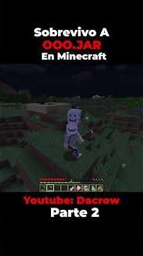 Sobrevivo a OOO.JAR en Minecraft | Parte 2 #minecraft #terror #humor