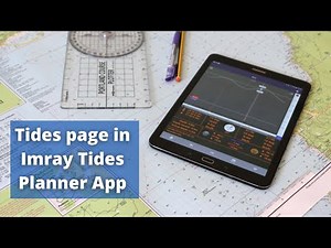 Tides page in Imray Tides Planner app