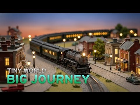 Want a Realistic Miniature Train Journey? Watch This NOW
