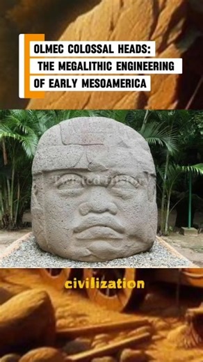“Olmec Colossal Heads: The Giants That Started Mesoamerican History”#history #mesoamericanhistory