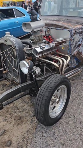 Hot 🔥 Classic Ratrod at Carolina Dragway #ratrods #hotrodlife #hotrod #classiccars #classictrucks #ratrodtruck | The Customized Ride