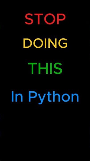 Stop Using == None in Python 🚫 #coding #developer #programming #python #pythontricks