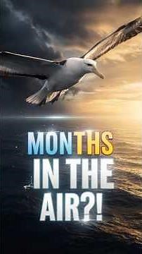 Albatrosses Can Fly for Months Without Landing