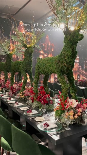 LEBANESE WEDDINGS on Instagram: "A wedding… but make it Christmas magic💫 Got a December bride in your life? Send this her way for instant inspo 😍 ____________________ ▪︎ Wedding Planner & Designer: @myeventdesign @majedakassirbisharat ▪︎ Content creator: @lebaneseweddings ____________________ #LebaneseWeddings"