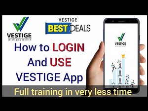 How to Login Vestige App and VBD App. How to place order online. Fully practical video