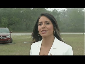 Tulsi Gabbard campaigns in the Lowcountry
