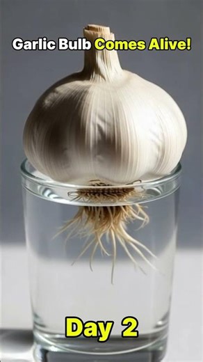 Garlic Growth Timelapse 🌱 | Watch Roots & Sprout Emerge from Garlic Bulb