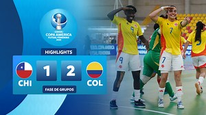 Chile 1-2 Colombia Grupo B Fecha 2 Sorocaba (Brasil) | Copa América